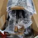 Mixcous Full Over Full Metal Bunk Bed for Adults & Kids, Convertible to 2 Separate Full Size Beds, Heavy Duty Bunk Bed Frame with Full-length Guardrail & EVA Padded Ladder, No Box Spring Needed, Black