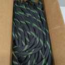 100ft Garden Hose, Non-Expandable Water Hose with 8 Function Spray Nozzle, Lightweight, Knik-Free, Burst-Resistant, Durable & Flexible 3/4" Garden Hose for Lawn, House Cleaning, Car Washing