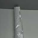 LazBlinds No Drill Roman Shades for Windows, Cordless Blackout Window Shades with UV Protection, Polyester Fabric for Bedroom & Living Room, 23" W x 64" H, Grey