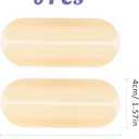 Gatuida 6pcs Bra Strap Pads Mini Soft Silicone Shoulder Pads, Invisible Non-Slip Bra Strap Cushions Holders for Women (Beige)