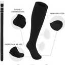 QBK 2T/3T/4T/5T Toddler Baseball Socks And Belt Youth Softball Tee Ball Combo Set for Boy Girl (1 Pairs of Socks & 1 Belt)