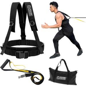 POWER GUIDANCE Speed Training Equipment/Overload Running Resistance & Release, Agility and Speed Equipment for Sprint Running and Football, Basketball, SoccerSoftball