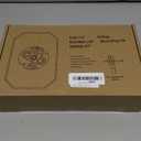 2 Pack Vinyl Siding Mounting Blocks, 8141DBL Vinyl Siding Light Mounting Block with Built-in Electrical Box, Outdoor Mounting Plate kit for 1/2 inch Double