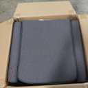 Delta Children Blair Slim Nursery Glider Swivel Rocker Chair, Charcoal