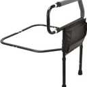 Sangohe Bed Rail for Elderly, Bed Assist Grab Bar Handle with Storage Pocket, Safety Bed Rails for Elderly Adults Getting in & Out of Bed at Home and Dorm - Fit King, Queen, Full, Twin