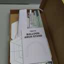 TEKXYZ Balloon Arch Stand Kit, 10FT Wide & 7.5FT High Adjustable Balloon Arch Frame, Ideal For Party Decorations, Not Include Balloons