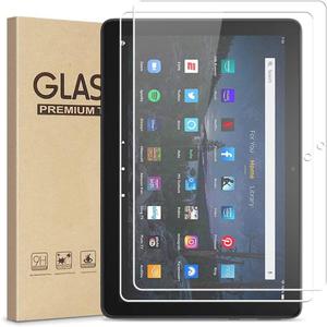 [2 Pack] Tempered Glass Screen Protector For 10 Plus / 10/10 Kids Pro 2021 Model Tablet with 2.5D 9H HD Bubble-Free Clear Transparent Ultra thin Protective glass