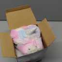 Hopearl LED Musical Stuffed Unicorn Playset Lighting Up Singing Plush Toy Mommy Unicorn with 3 Baby Unicorns in her Tummy Lullaby Animated Soothe for Mom Toddlers Girls, Rainbow, 19''