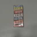 60 Pieces Inspirational Magnetic Bookmarks Motivational Bookmarks Magnetic Page Markers Assorted Magnet Page Clips for Students Teachers School Home Office Supplies (Simple Style)