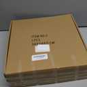 26" Artificial Boxwood Wreath for Front Door - Large Faux Aglaia Odorata Wreath, Fake Eucalyptus Leaves Plants for Wall Window Farmhouse Outdoor Decor - Spring, Summer, All Seasons (White-Green)