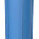 Pentair Pentek 150234 Big Blue Filter Housing, 1" NPT #20 Whole House Heavy Duty Water Filter Housing with High-Flow Polypropylene (HFPP) Cap, 20-Inch, Black/Blue