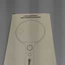 Large Magnifying Glass with Light, Magnifier Handheld Illuminated Lighted Magnifier with 3 LED Lights 1 UV Light Storage Bag Clean Cloth for Seniors Reading Inspection