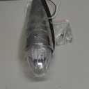 17 LED Torpedo Cab Lights Chrome Clear LED Top Cab Marker Roof Running Lights Assembly Compatible with Kenworth/Peterbilt/Freightliner/Mack//International Paccar Heavy Duty Trucks