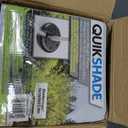 Quik Shade Set of 4 Heavy Duty Weight Plates for Securing Instant and Pop-Up Canopies and Tents,Black