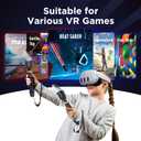 YOGES Gorilla Tag Long Arms Compatible with Meta Quest 3S/ Quest 3/ Oculus Quest 2/ Quest Pro/Rift S Controller, Beat Saber Handle Attachments VR Sticks Dual Extensions Grips for Playing VR Games