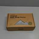 KeaBabies Baby Wrap Carrier - All in 1 Original Baby Carrier Newborn to Toddler Sling, Easy to Wear, Hands Free Bonding, Lightweight, Breathable Infant Wraps (Classic Gray) (One Size (Pack of 1))