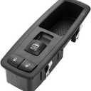 Front Right Passenger Side Master Power Window Switch - Compatible for Dodge Durango 2011-2015, for Jeep Grand Cherokee 2014 2015 - Replace Part 68086692AE 68086692AF