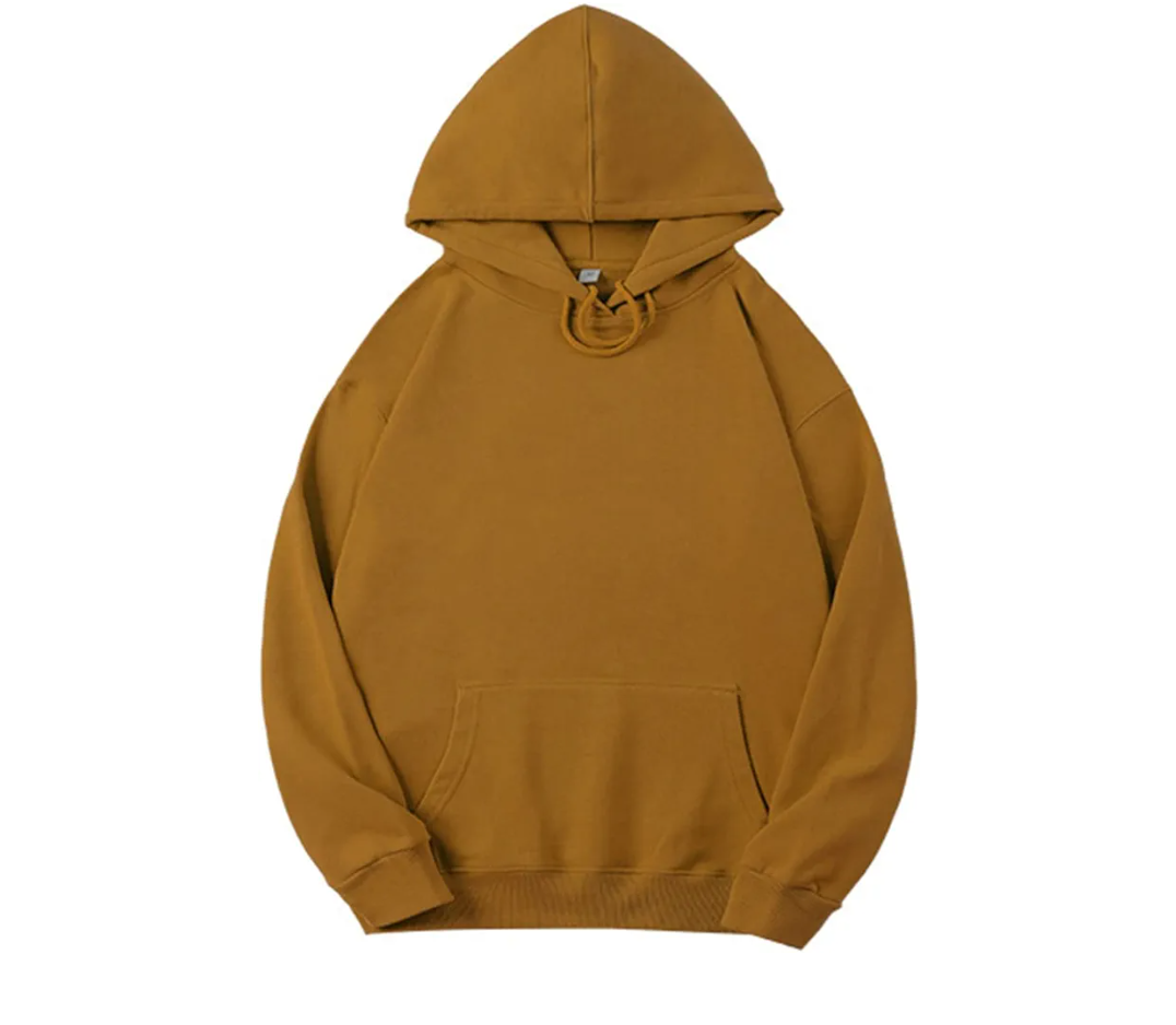 Hoodies for Men Trendy Drawstring Sweatshirts Pullover Fall Outfits Fleece Casual Long Sleeve Shirts with Pocket, Medium