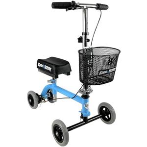 KneeRover Kids Knee Walker Child Knee Scooter for Small Adults for Foot Surgery, Broken Foot, Ankle Injuries - Lightweight Pediatric Knee Scooter for Broken Ankle (Light Blue)