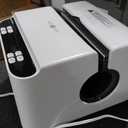 HTVRONT Auto Tumbler Heat Press - A200 Tumbler Heat Press Machine, Adjustable Pressure & Switchable Heat Plate Attachment, 4 Memory Modes for 15 OZ, 16 OZ, 20 OZ, 30 OZ Tumblers & Glasses, White