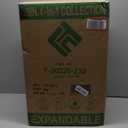 Wrangler Smart Luggage Set with Cup Holder and USB Port, Toffee, 20-Inch Carry-On