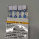 Weewooday 4 Pieces Toothbrush Timer 2 Minute Sand Timer Smile Pattern Tooth Brushing for Proper Tooth Brushing Oral Hygiene(Blue)