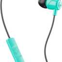 Skullcandy Jib Wired Earbuds with 3.5mm Plug, Noise Isolating Fit, Built-In Microphone Call and Track Control, Convenient for Travel - Miami (1 Pack)