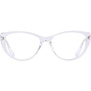 ANDWOOD Blue Light Blocking Glasses Women Bluelight Blocker Computer Cateye Clear Cat Eye Eyeglasses Frame AR003