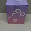 POCOCO Galaxy Star Projector for Bedroom with Replaceable Optical Film Discs, Home Planetarium Night Light Projector with High-Definition Soft Light for Relax, Study, and Meditate, Stress Relief Gifts (Black)