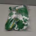 FuWeave St Patrick's Day Shamrock Goose Outfit Lawn Porch Goose Clothes for 23" St Patricks Day Shamrock Outdoor Patio Yard Lawn Art Decoration (Cute)