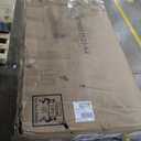 Farmhouse Dining Table Set, 63-inch extendable Dining Table with 2 Benches and 2 stools, Metal and Wood Brackets Suitable for Kitchens and Restaurants(Brown,7-Piece(6 Stools))