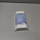 The Dreidel Company 3-Tone Blue Frost Dripless Hanukkah Candles, 1-Hour Burn Time, 45 Decorative Chanukah Candles (Single)