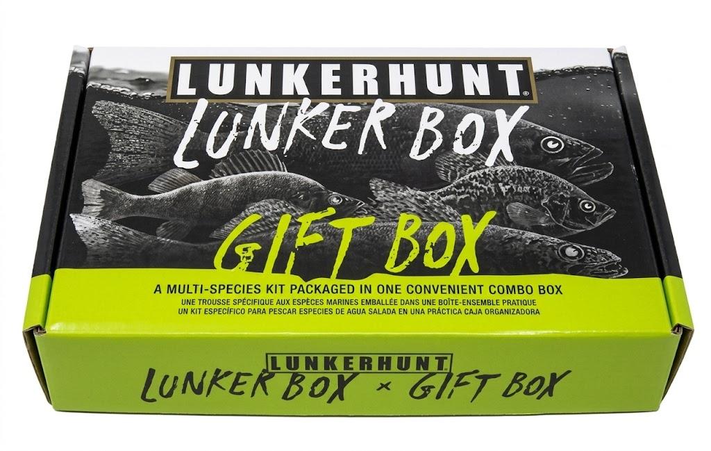 Lunkerhunt Smallmouth Bass Lunker Box fishing kit.