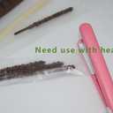 2 x Pretzel Rod Bags 2x10", 100pcs Heat Seal Bags Pretzels Individual Bag, Matte