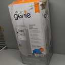 Diaper Genie Platinum Pail (Sage Green) is Made in Durable Stainless Steel and Includes 1 Easy Roll Refill with 18 Bags That can Last up to 5 Months.