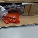 HOMEFORT 10 Tiers Shoe Rack Organizer,30" Shoe Storage Shelf for Closet, Shoe Rack for Entryway,Holds 36-40 Pairs of Shoe, Tall Shoe Stand with Metal Shelves and MDF Top Board,Rustic Brown