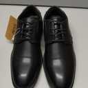 GINNI Boys Dress Shoes Classic Oxfords Wedding Church Formal Shoes for Little Kid 13, Black