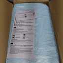 Amazon Basics Leak-Proof Dog and Puppy Potty Training Pee Pads with Quick-Dry 5-Layer Super Absorbent Design, Regular Size 22 x 22 inch, Blue & White, 100 Count