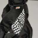 Tomkas Small Dog Sling Carrier - Classic Pocket & Classic Strap - Wrap Carrier - for 3-10 lbs Pets(Black)