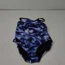 TYR Women's Durafast Elite Diamondfit Controlfit One Piece Swimsuit (12, Met Blue)