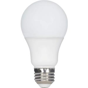 3 x Satco 11402 5.8W LED A19 Light Bulb, 40W Replacement, 2700K Warm White, 450 Lumens