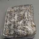 DMOYEST Washable Runner Rug for Hallway: 2x6 Neutral Modern Abstract Low Pile Area Rug with Non-Slip Backing - Carpet for Bedroom Kitchen Laundry Entryway Bathroom Indoor - Grey Brown