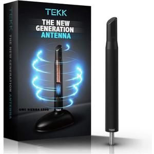 TEKK Short Antenna Compatible with 2007-2025 GMC Sierra 1500 / Designed for Optimized FM/AM Reception / 4.8 Inches