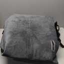 Back Seat Cover Protector for Dogs and Kids, Universal Waterproof Towel Rear Bench Seat Cover for Car, Truck, Van & SUV, Machine-Washable Backseat Car Covers (Gray, 1pc Rear Seat)