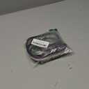 Purse Strap Silver Hardware Wide Bag Straps Replacement Crossbody Adjustable Shoulder Strap for Purses (Blackhardware-bluegoldwhite-306)