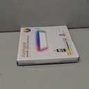 Annaror Smart LED Ceiling Light WiFi, 13in RGB Flush Mount Lighting Fixture with Remote, Compatible with Alexa Google Home, Low Profile Ceiling Light for Bedroom, Kitchen, Square White