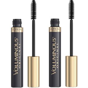 L'Oreal Paris Makeup Voluminous Original Volume Building Mascara, Black, Pack of 2