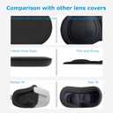 Digicharge VR Lens Cover Protector, Compatible with Meta Quest 3S, 3S Xbox Edition, Quest 3, Quest 2, Oculus Rift S, Valve Index, Pico 4 (Classic), Premium Foam, Dust and Scratch Shield VR Lens Cap