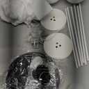 [Timer] Light Up Halloween Ghost Decorations, Set of 2 DIY Spooky Ghosts Crafts, Scary Ghost for Halloween Decor Indoor Home Mantel Shelf & Tabletop Decor