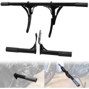 Highway Footpeg Engine Guard Crash Bar+Passenger Peg Crash Bar Frame Slider fits for Harley Softail Street bob,Low Rider,Low Rider S 2018 2019 2020 2021 2022 2023 2024